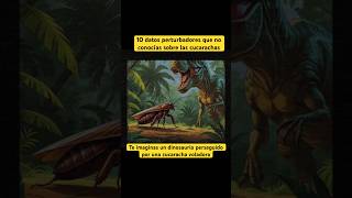 10 datos extraños que no conocías de las cucarachas #cucarachas #fobia #curiosidades