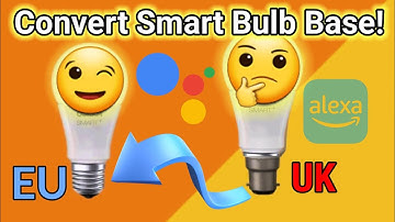 Smart Bulb Bayonet cap to Edison screw swap no adapter needed! B22 E27 #ElectronicsCreators