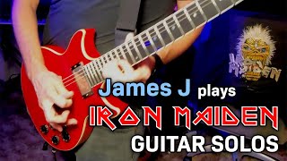 Iron Maiden Guitar Solos played by James J.