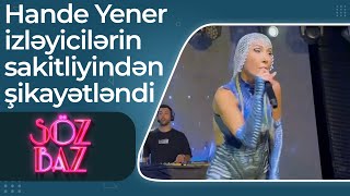 Hande Yenerin Bakı Konsertindən Görüntülər - Söz Baz