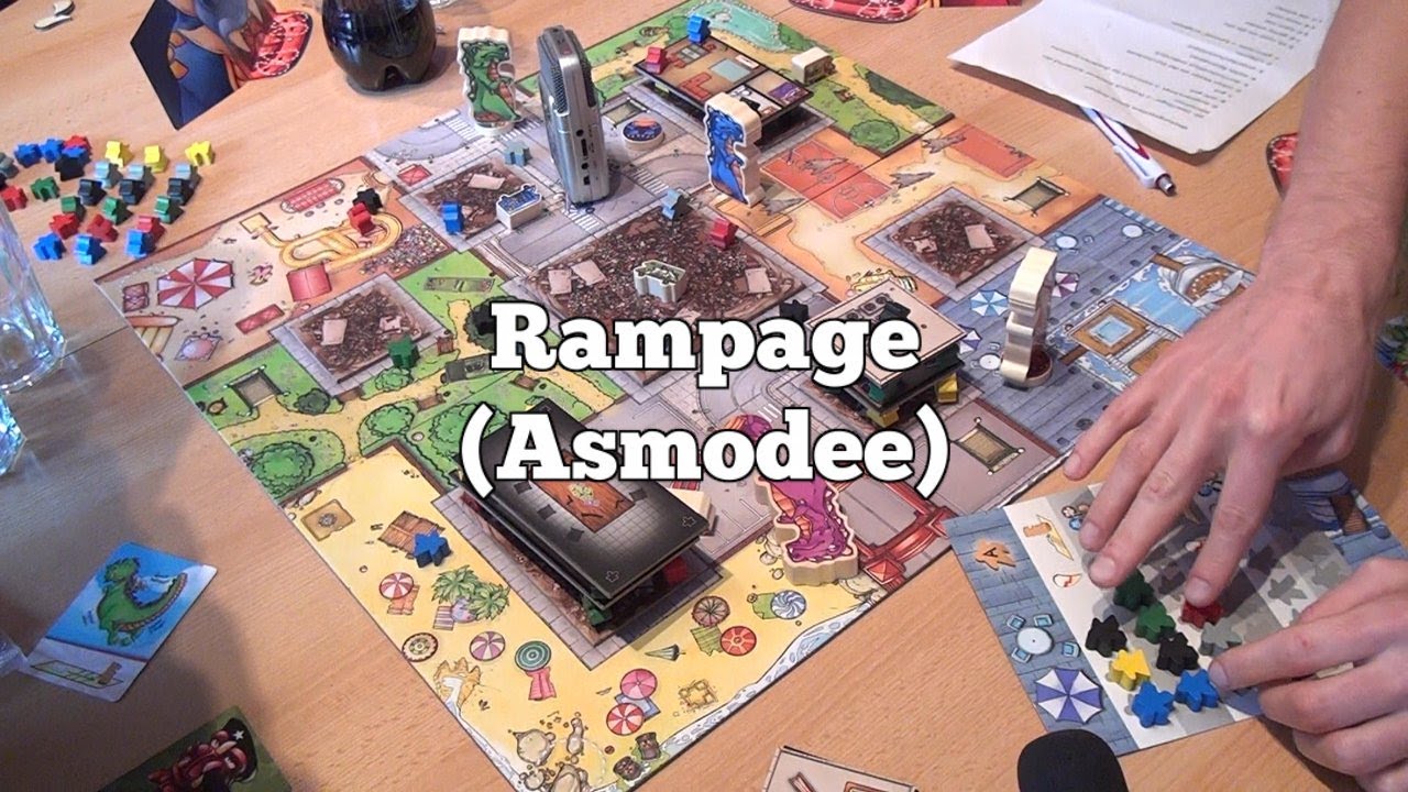 Test Rampage (Brettspiel von Asmodee): Rezension von ...