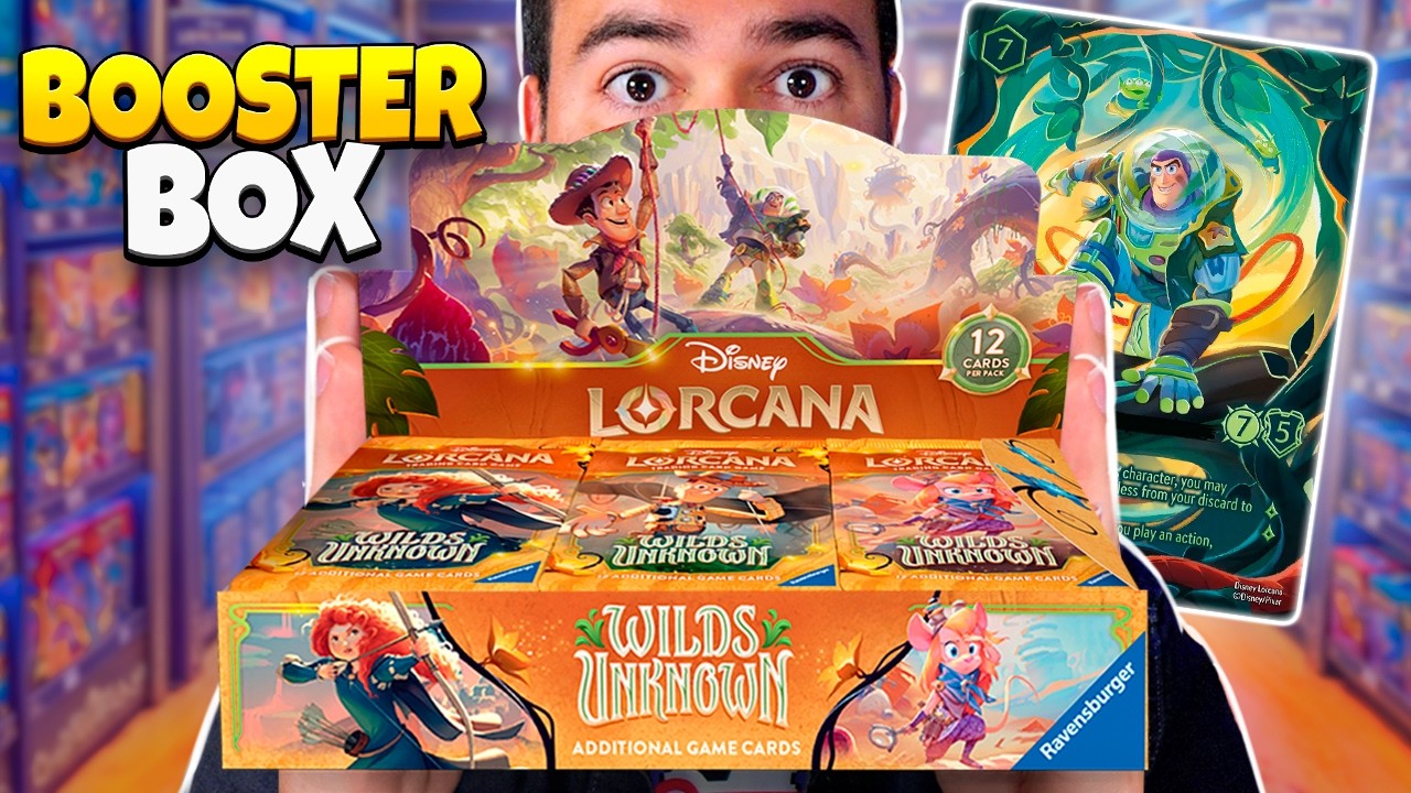 The New Disney Lorcana Wilds of Eldraine Booster Box Has Arrived 
