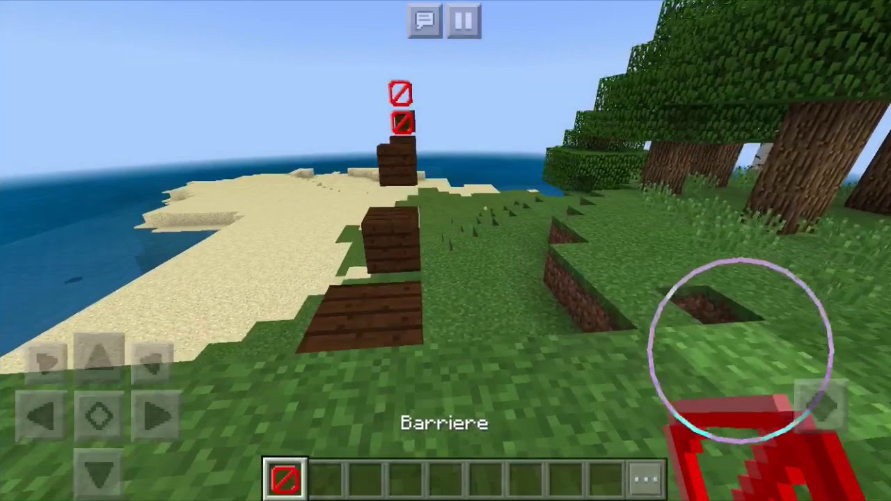 Wie Bekommt Man In Minecraft Unsichtbare Blöcke Wie bekommt mann in Minecraft PE einen unsichtbaren Block - YouTube