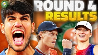 Alcaraz, Sinner & Swiatek WIN in R4! | Roland Garros 2024 | GTL Tennis Podcast