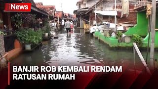 Banjir Rob Rendam Ratusan Rumah di Pekalongan, Jawa Tengah