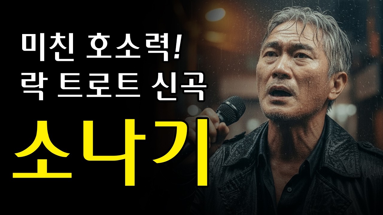 볼륨업 버전 | 이런 노래는 처음입니다. 호소력 짙은 트로트 [소나기]  #마초 #트롯트