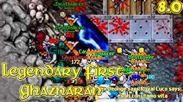 The Very First Ghazbaran Ever Killed In Tibia! (Candia 2007 - RL Tibia 8.0) Soulmann