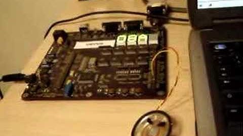 Z8 microcontroller playing the Simpons