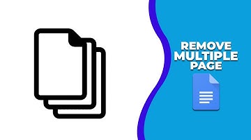 How to remove multiple page to from google docs document