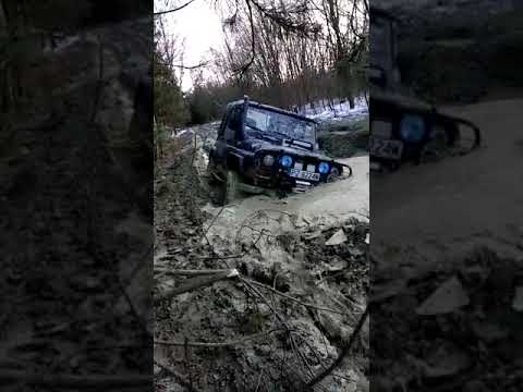 UAZ Rasputin and mud hole :)