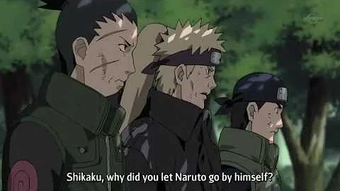 Shikamaru talks about naruto