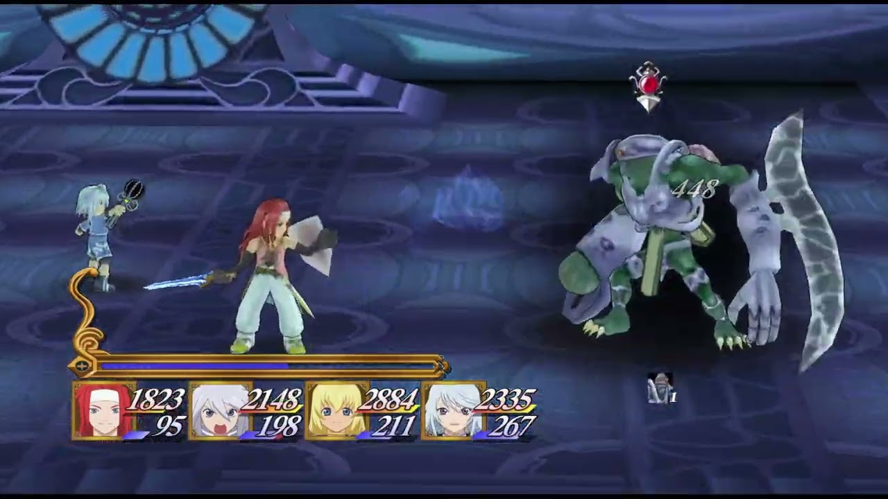 Tales of Symphonia Impossible mode: RODYLE, Min HP, 1/2 Exp, Mania, Mandatory Fights Only