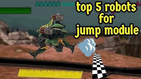 🌟War Robots TEST | top 5 robots for JUMP module