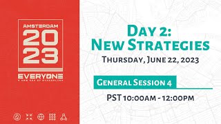 Day 2 NEW STRATEGIES - General Session 4 Nicky Gumbel [ AMSTERDAM 2023 ] 北美好消息華語獨家轉播