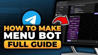 How To Make Telegram Menu Bot (FAST & EASY) | 100% WORKS | NO Yapping! | Make Telegram Bot Menu