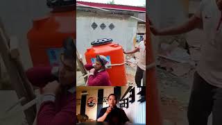 naikin tandon ke atas sendirian #tukangac #interiordesign #bengkelkayu #tukanglaskreatif