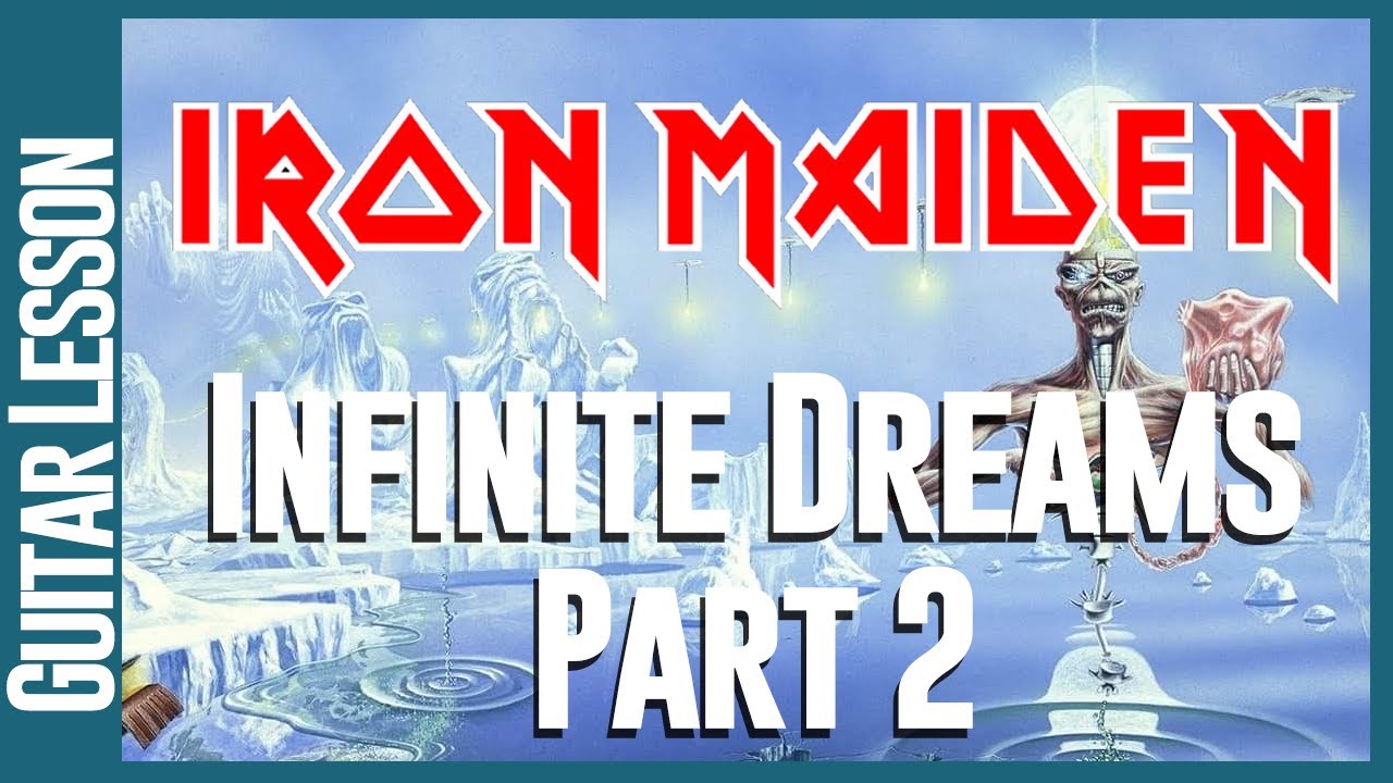 Iron Maiden Infinite Dreams Guitar Solos Lesson Tutorial YouTube