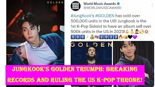 BTS' Jungkook triumphs as K-Pop king with debut studio album 'Golden' -  Entertainment