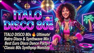 ITALO DISCO 80s 🚀 Retro Night Drive Mix | Classic Euro Disco & Synthwave 80s