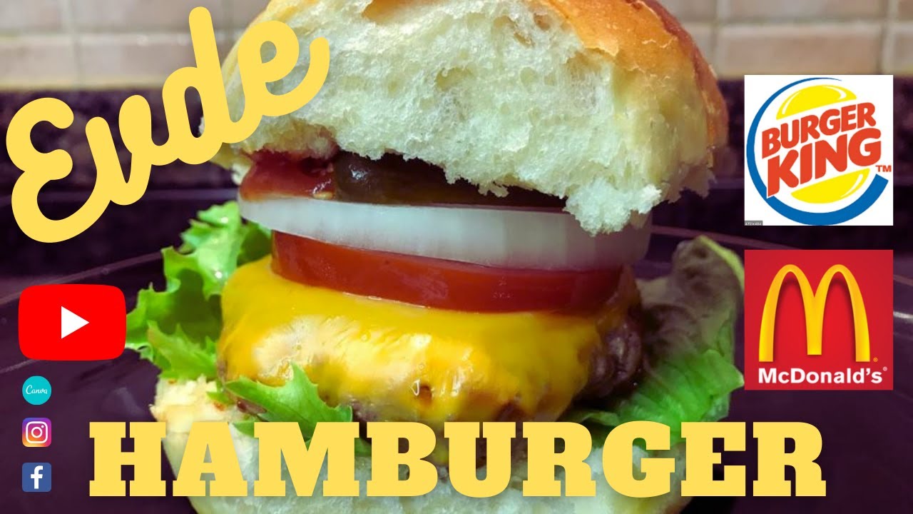 Evde Profesyonel HAMBURGER TARİFİ -HAMBURGER EKMEĞİ,HAMURU VE HAMBURGER KÖFTESİ – Fast Food Tarifler