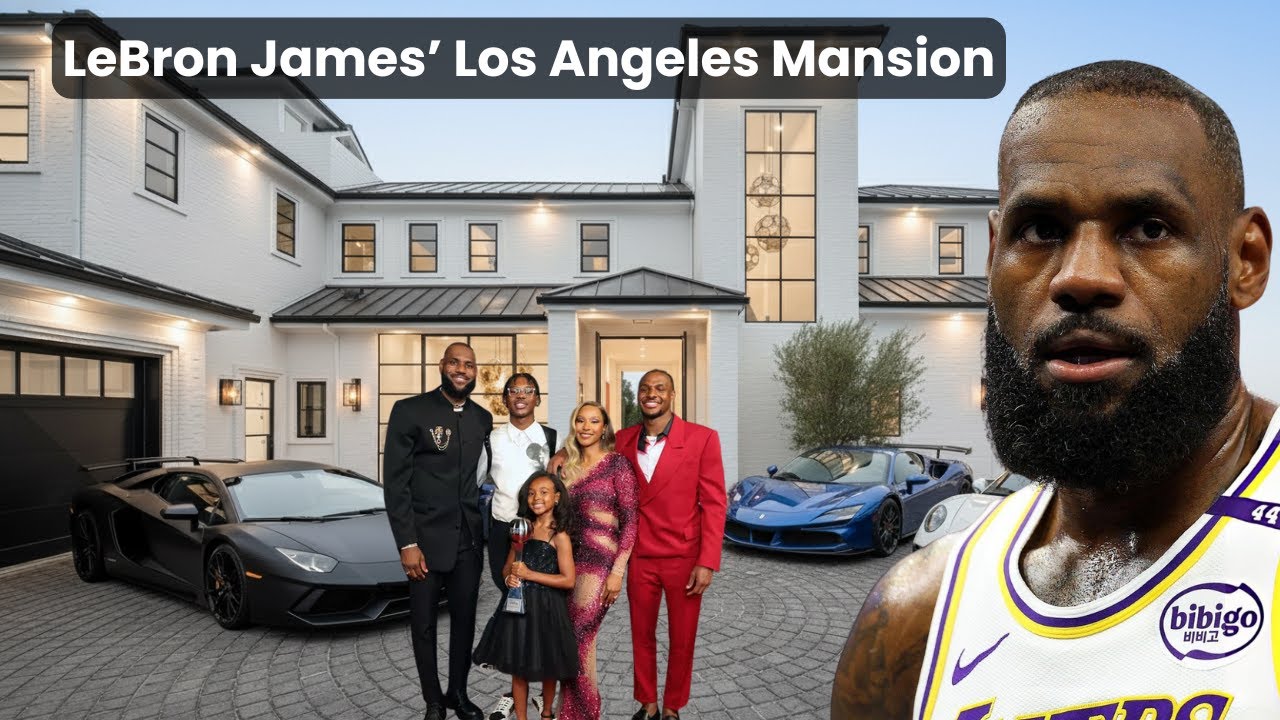 LeBron James’ Los Angeles Mansion – The Royal Luxury & Billion-Dollar Lifestyle of a Basketball King