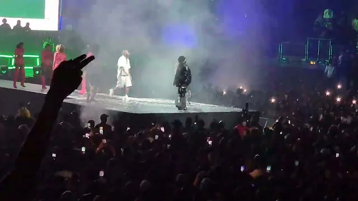 Davido and Focalistic Performs Champion Sound at the O2 Arena London 2022