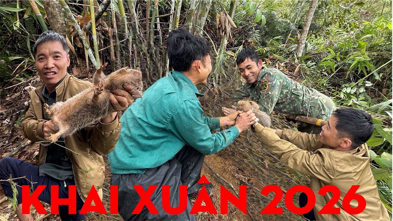 TẾT TRÊN RỪNG,KHAI XUÂN 2026-TỰ THỢ RỪNG 