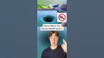 PLACES YOU SHOULD NEVER SWIM! #Shorts