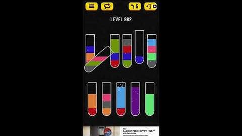 Water Sort Puzzle Level 982