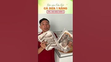 Khô cá dứa 1 nắng thiên nhiên chuẩn 2 sọc. #cadua1nang #khocadua #caduacangio