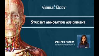 Visible Body | Using Tours for Student Assignments