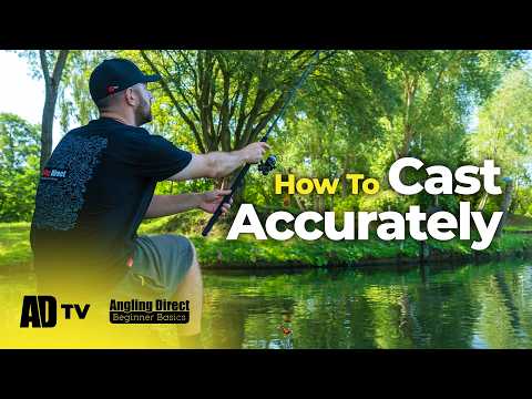 How to Cast a Fishing Rod Accurately 🎣 Beginner Basics