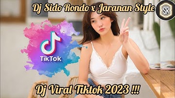 Dj Sido Rondo x Jaranan Style|| Dj Viral Tiktok 2023 Yang Kalian Cari !!!