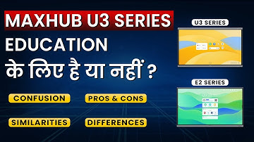 MAXHUB U3 vs E2 The Shocking Truth You Need to Know