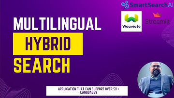 Multilingual Hybrid Search with Streamlit and Weaviate- AI native vector database