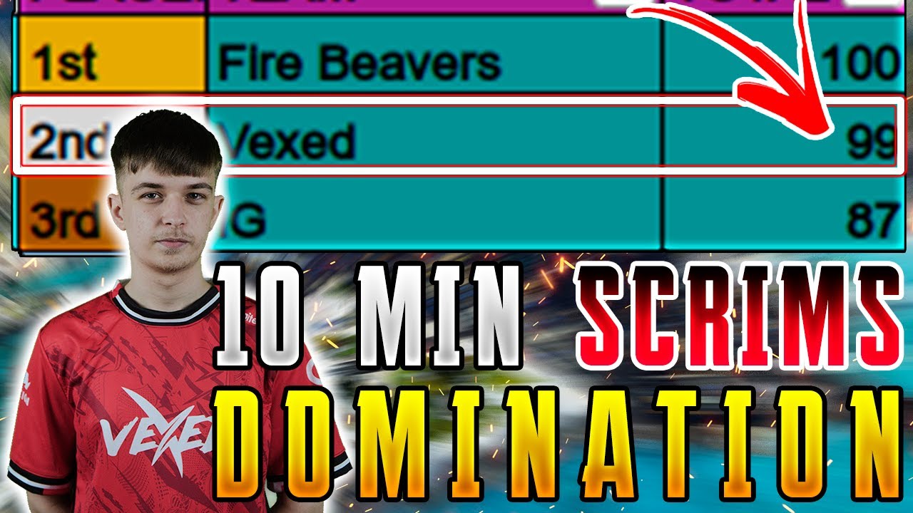 DOMINATING SCRIMS FOR 10 MINUTES | Vexed_Tylerfps
