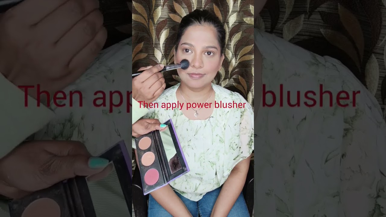 blush | long lasting blusher | elegant makeup| simple makeup tutorial 
