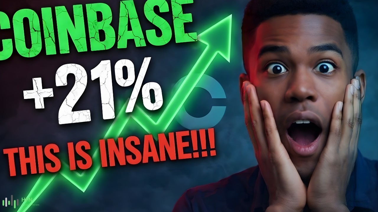 +21% And Its Just Getting Started - Coinbase Stock Prediction - YouTube