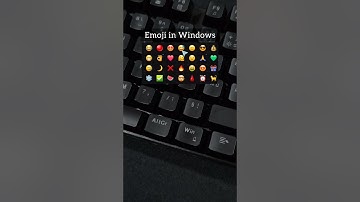 Interesting Windows trick | #tricks #windowstricks #emoji #asmr #computer