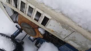 Snow start the Sears Suburban