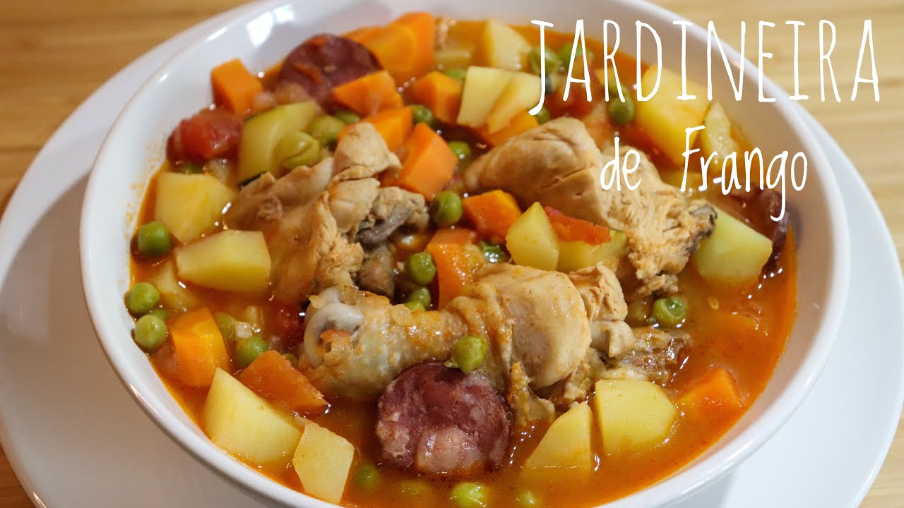 Jardineira de Frango e Legumes Receita Fácil e Rápida! YouTube