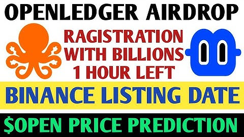 Openledger Airdrop New Update | Openledger Airdrop Ragistration | Openledger Listing & Price | $OPEN
