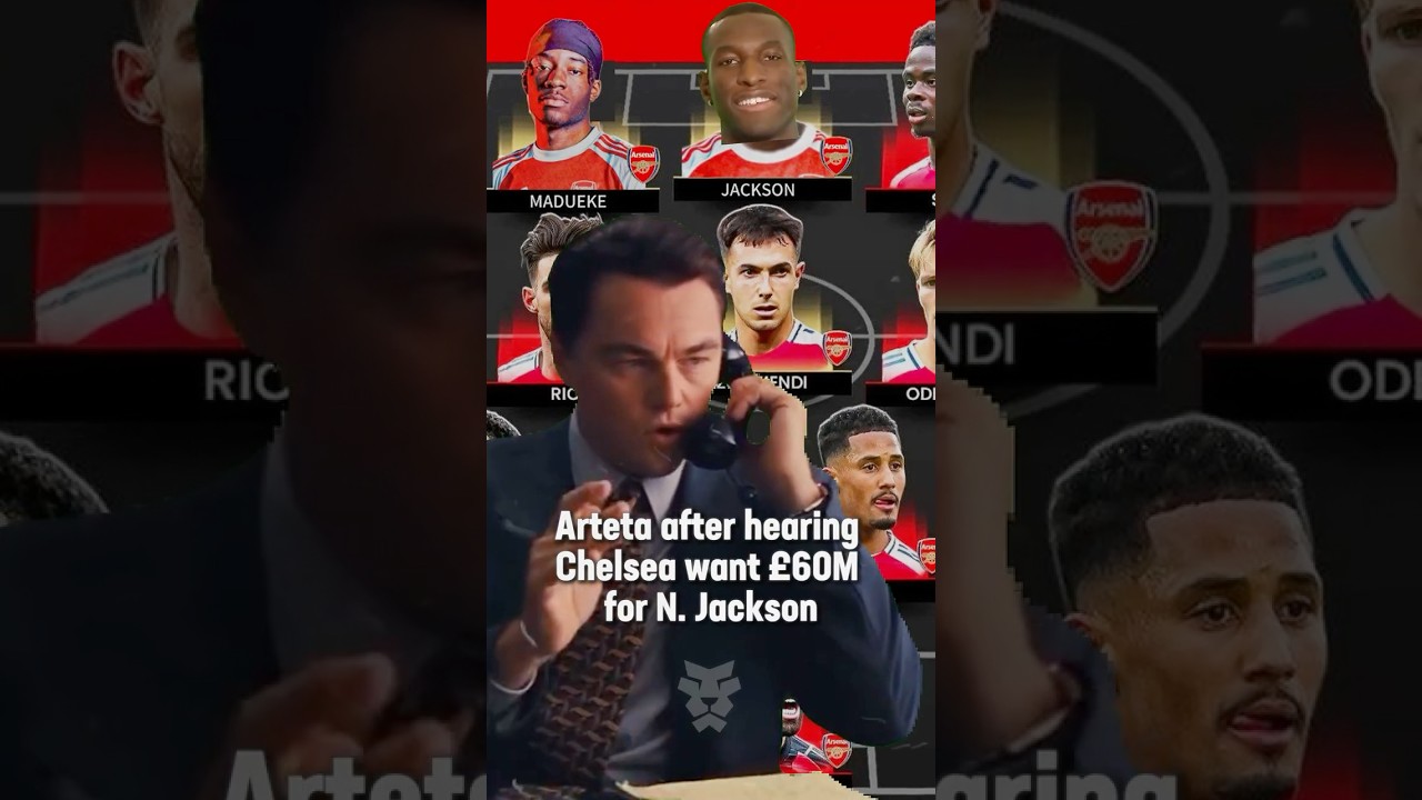 Nicolas Jackson to Arsenal. Here we go! 🤣