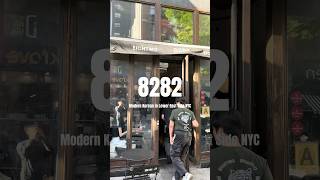 Modern Korean comfort food in Lower East Side NYC! #nycfood #nyckoreanfood #8282