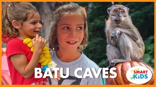 Batu Caves, Malaysia - Family Adventure: Monkeys, Art Gallery Cave and Food Delights!
