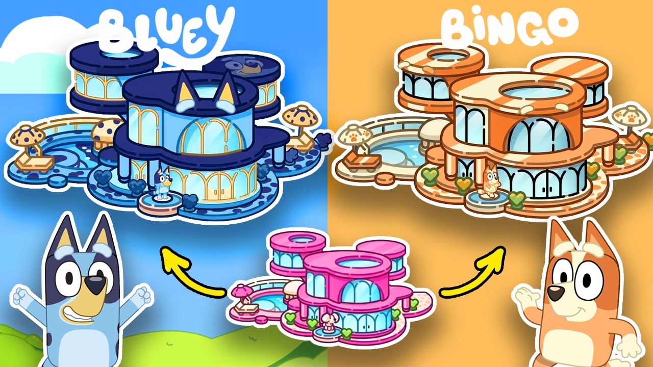 Avatar World BLUEY VS BINGO House Maker ✨Avatar World House Ideas