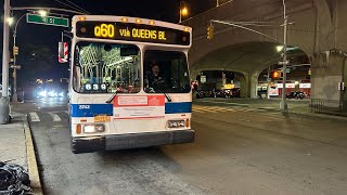 MTA: On Board 2007 Orion VII Hybrid #3743 On The Q60 Local Bus To East Midtown-2nd Ave: (08/09/2023)
