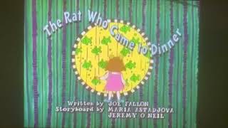 Arthur The Rat Who Came To Dinner Le Card