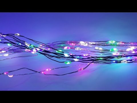 reciclar luces de navidad- proyectos con luces led