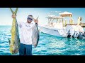 BOATING to the Bahamas Fishing for BIG Mahi Mahi & Yellowfin Tuna [Catch and Cook]